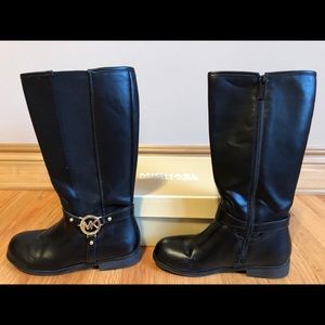 Girls Michael Kors riding boots